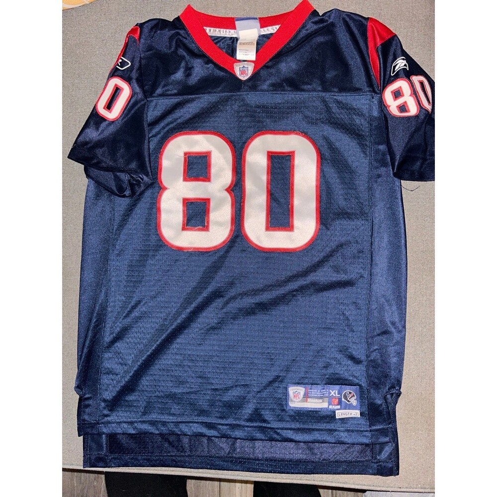 Reebok Houston Texans Authentic Andre Johnson #80 Youth Jersey X-Large +2